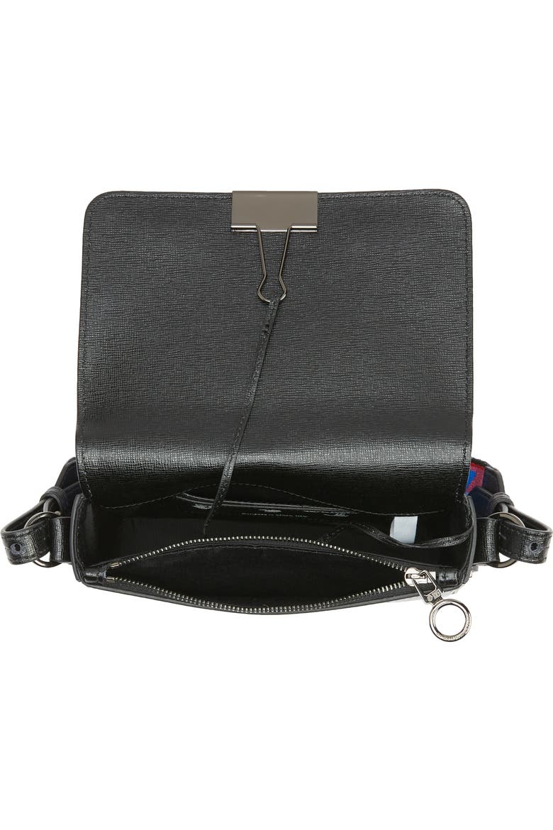 off white binder clip card case Off-White Bag Closet Club metal logo applied on the back and flap with magnetic closure characterized by the contrasting Diag print and the iconic metal Binder Clip with engraved logo Off-White Binder Clip Release |