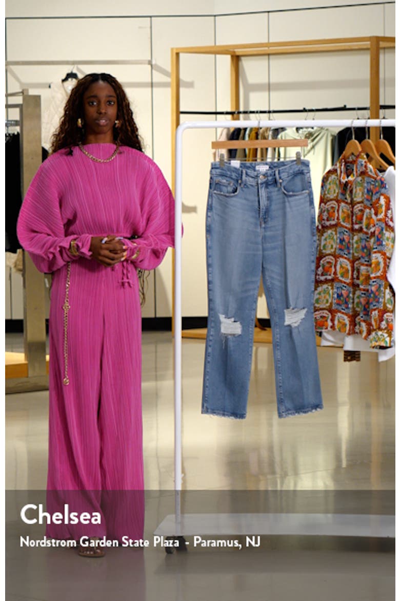 Good Straight Leg Jeans video