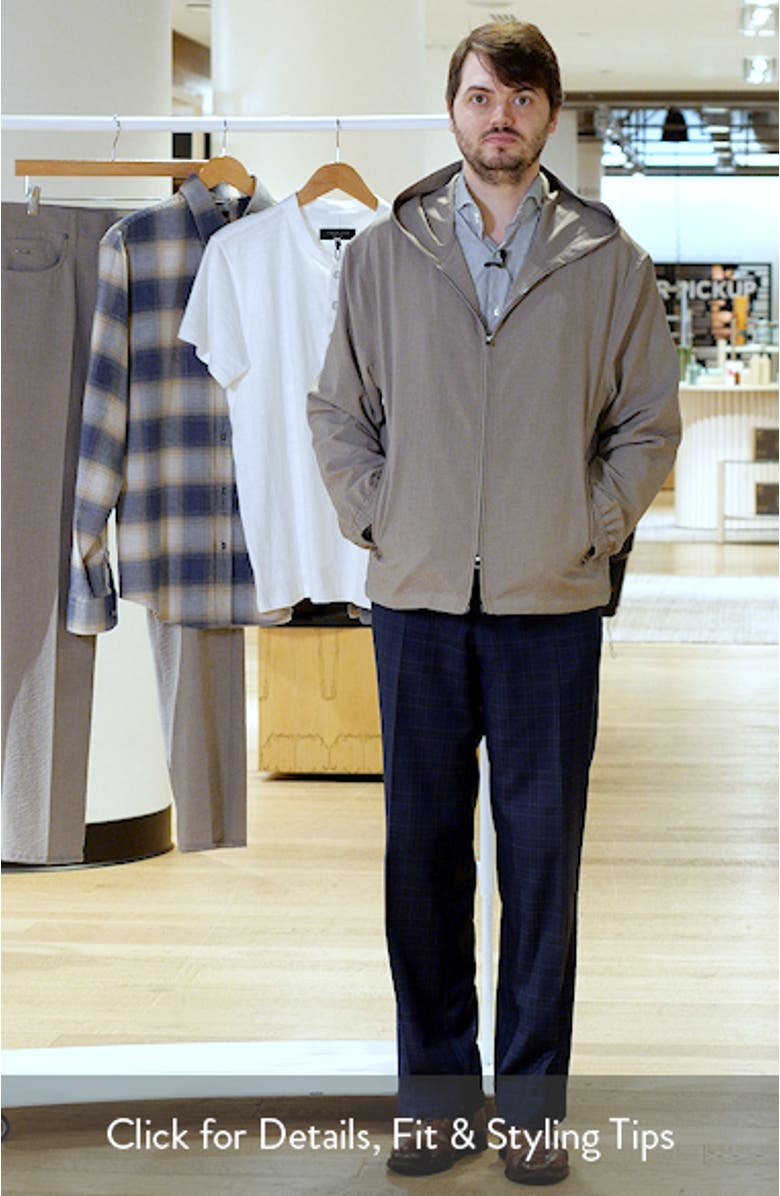 Seersucker Hooded Jacket, sales video thumbnail