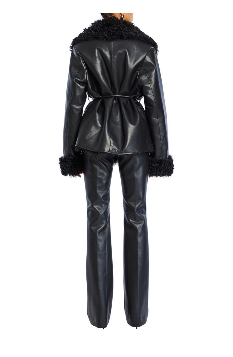 SER.O.YA Roxanne Vegan Leather Coat, Alternate, color,