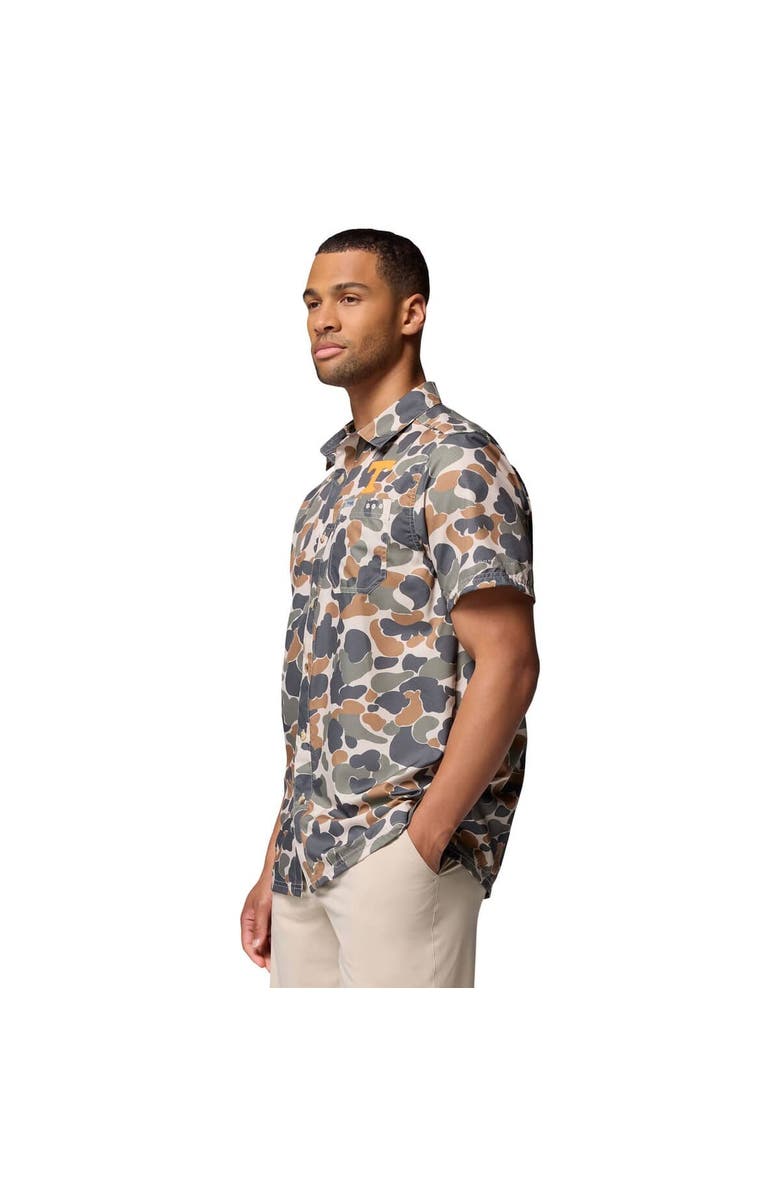 Columbia Men's Columbia Camo Tennessee Volunteers Super Slack Tide Omni-Wick Button-Up Shirt, Alternate, color, Camo