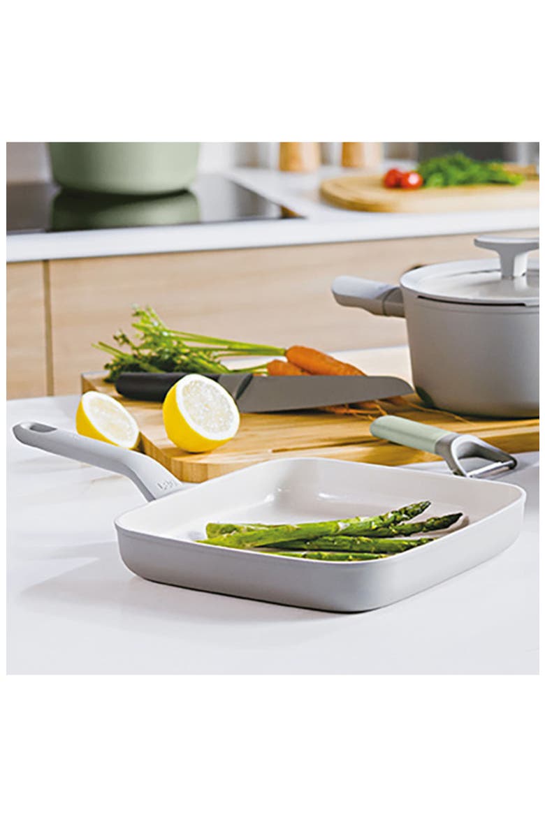 The Leo 11-Piece Cookware Set, Alternate, color, SAGE