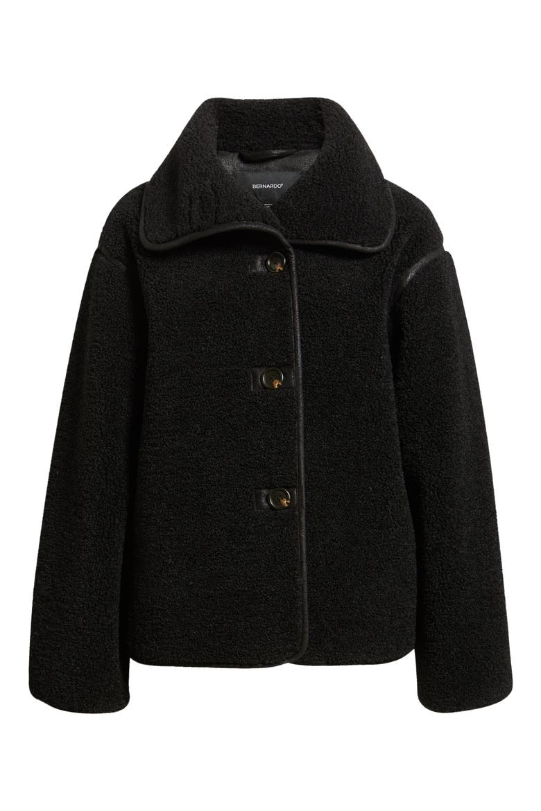 Fleece Jacket, Alternate, color, BLACKBLACK