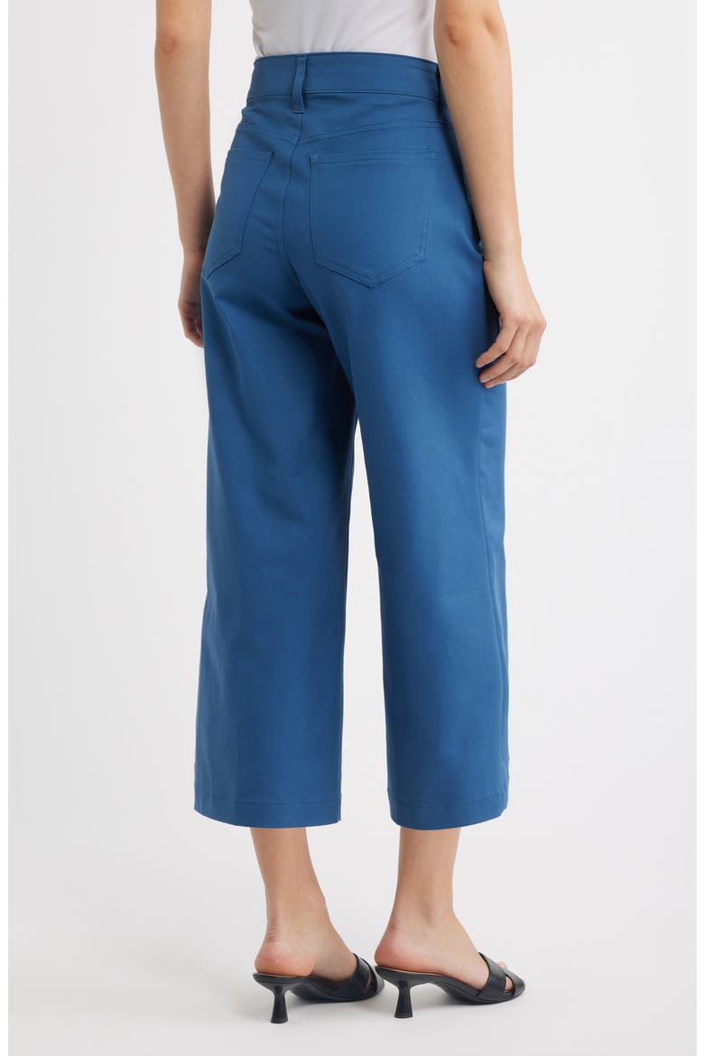 Daisy Crop Wide Leg Pants, Alternate, color, INDIGO MELODY