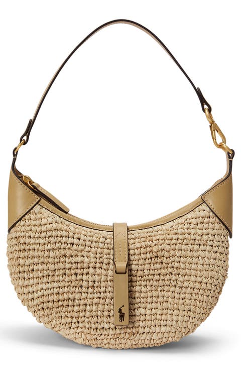 Raffia Shoulder Bag