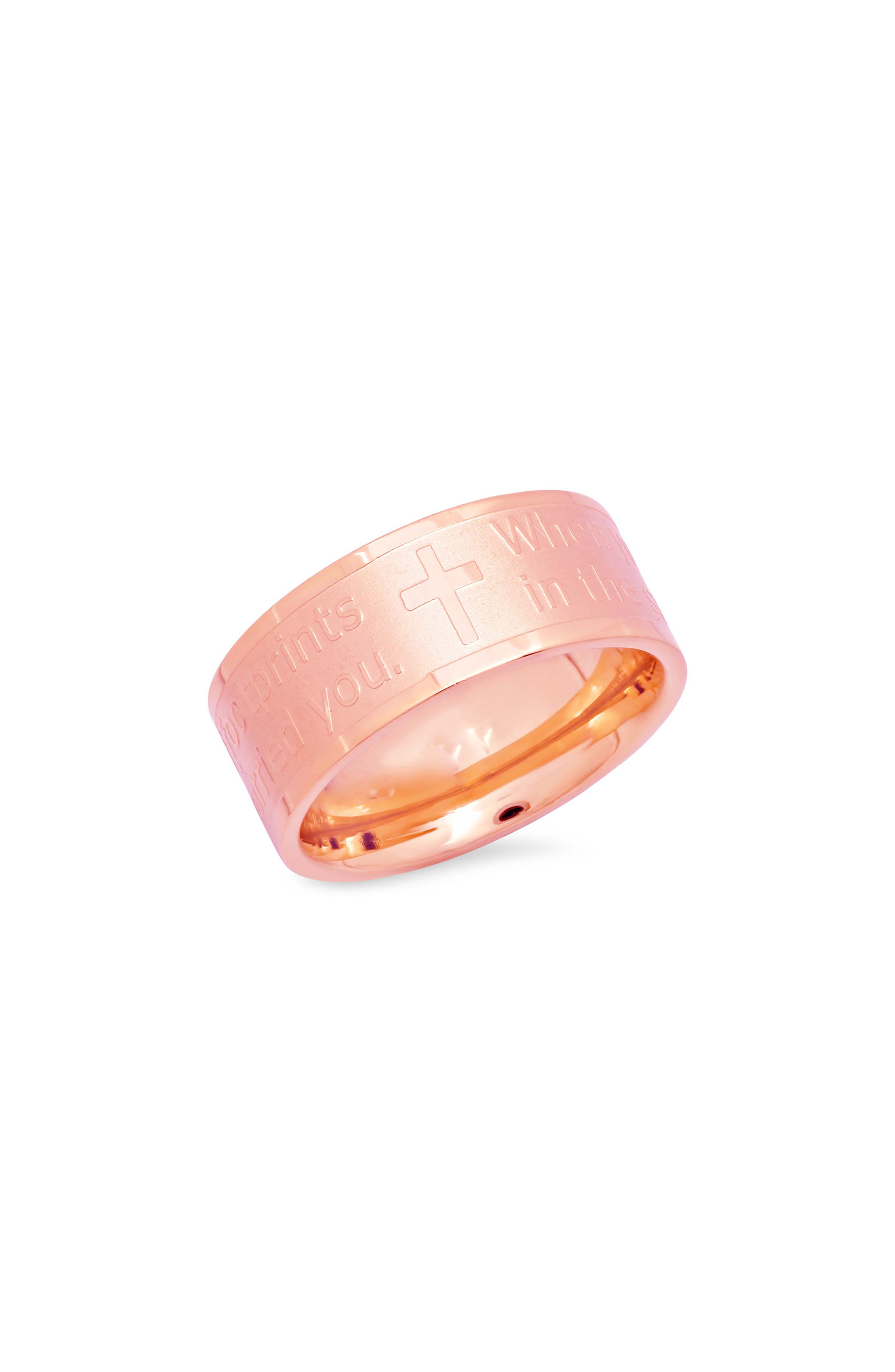 18K Gold Plate Prayer Ring