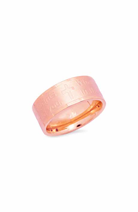 18K Gold Plate Prayer Ring