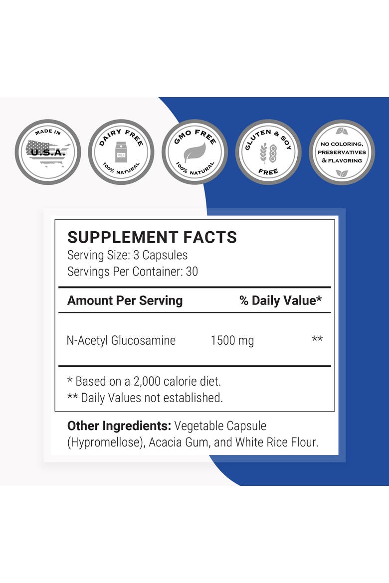 NAG Supplement 1500mg per Day, Alternate, color, None