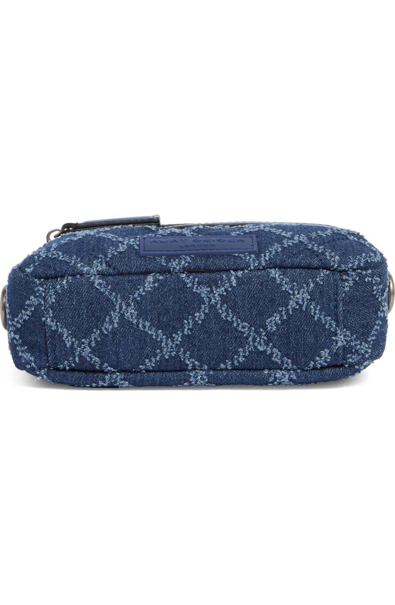 Kurt Geiger London Denim Small Crossbody Bag, Alternate, color,