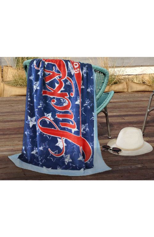 Lucky Brand Star Cotton Beach Towel