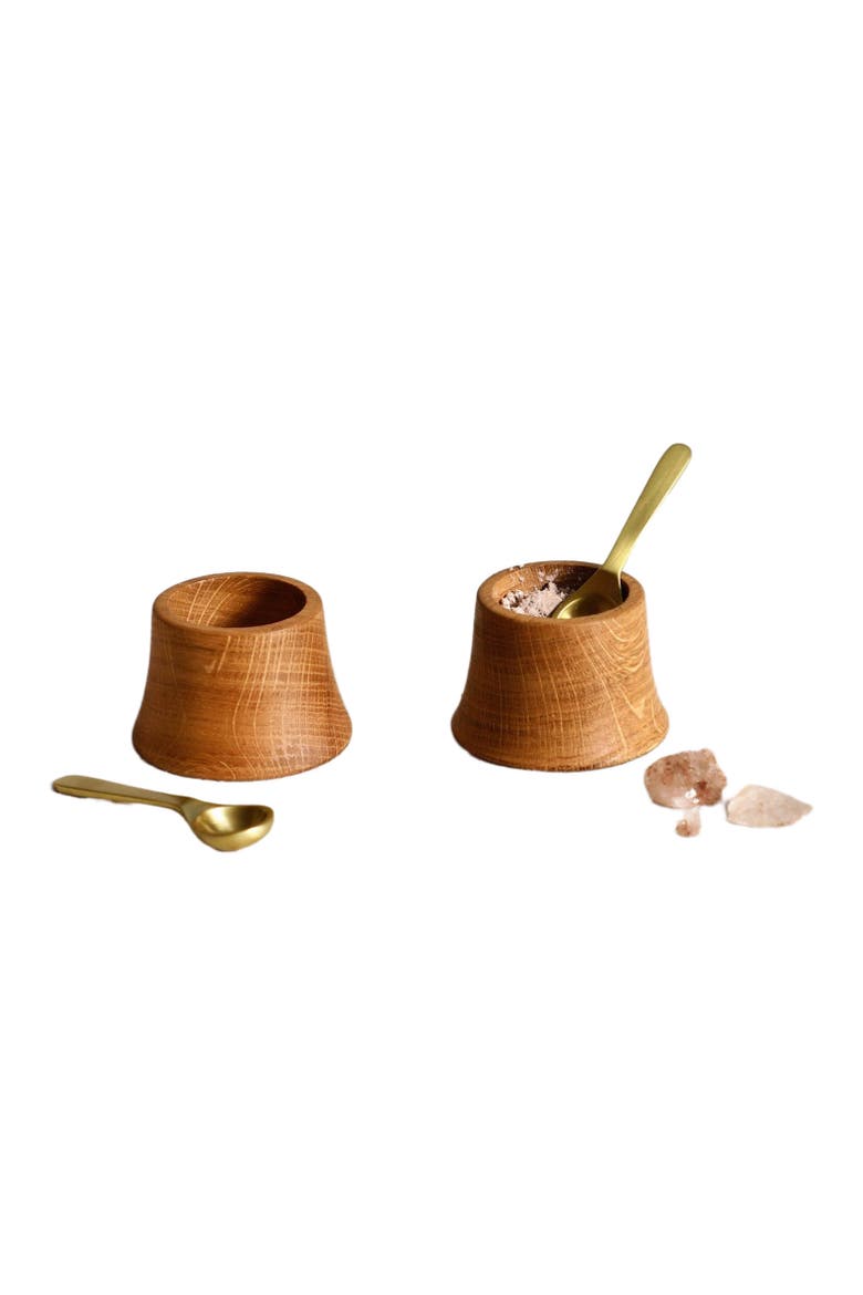 Belfort Pinch Bowls with spoons - Set of 2, Alternate, color, Brown