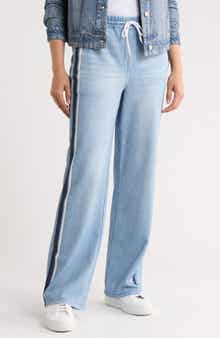 ECRU Stripe Track Pants