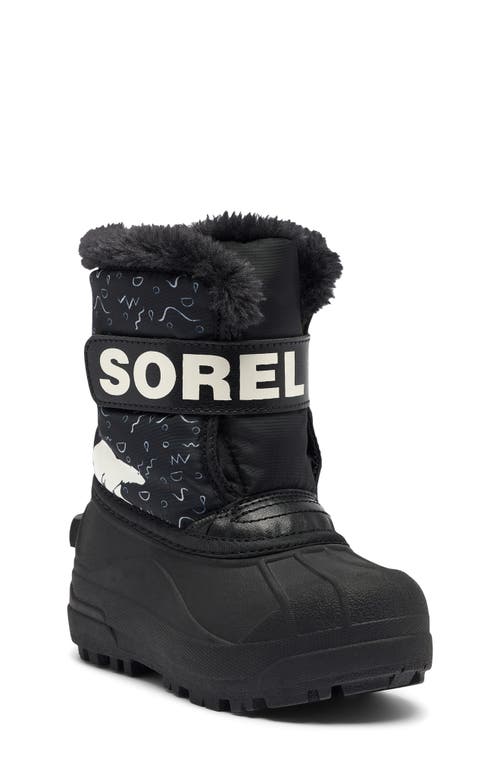 Sorel Kids' Snow Commander Insulated Waterproof Boot In Multi