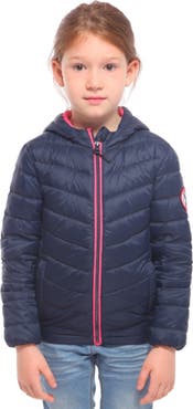 Rokka&Rolla Kids' Ultra Light Quilt Packable Down Jacket