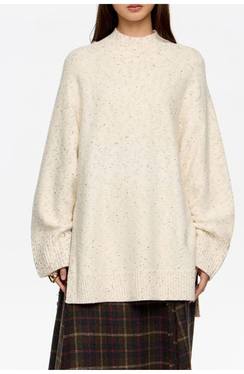 Neps Side Slits Sweater