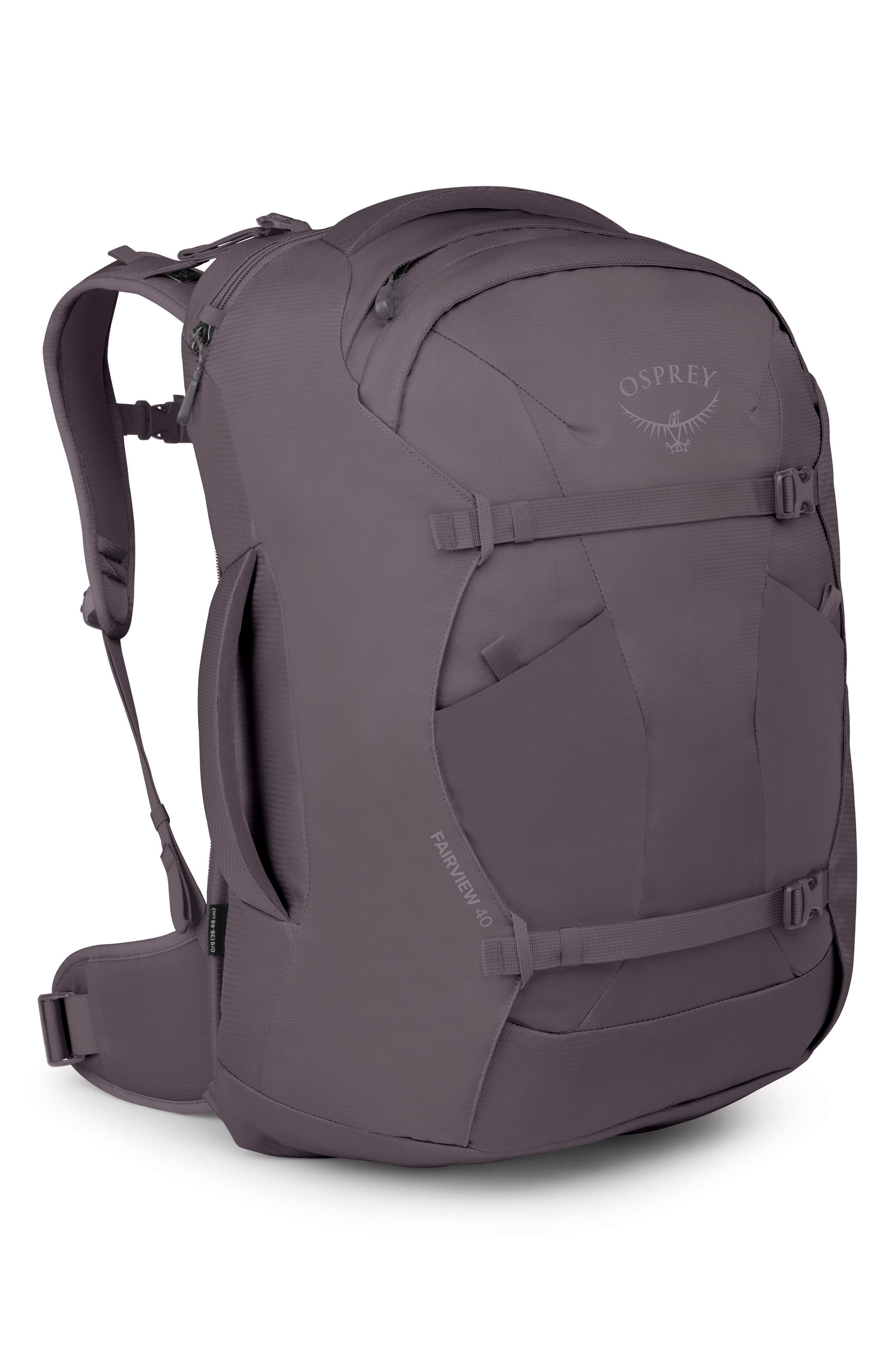 Fairview 40-Liter Travel Backpack, Alternate, color, GRAPHITE PURPLE