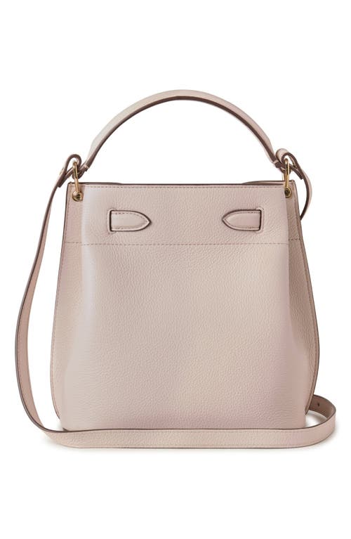 Mulberry Mini Islington Leather Bucket Bag In Blossom Pink