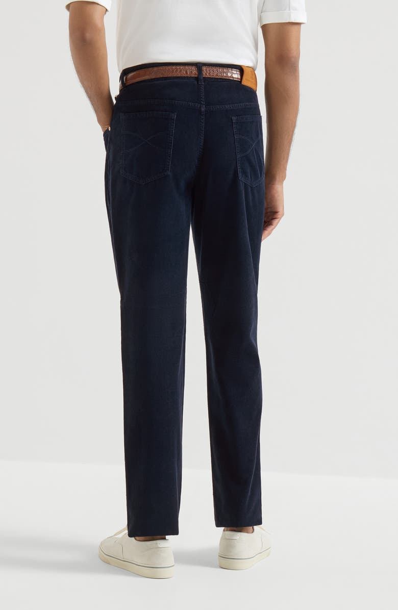 Brunello Cucinelli Five-pocket trousers, Alternate, color, Dark Denim