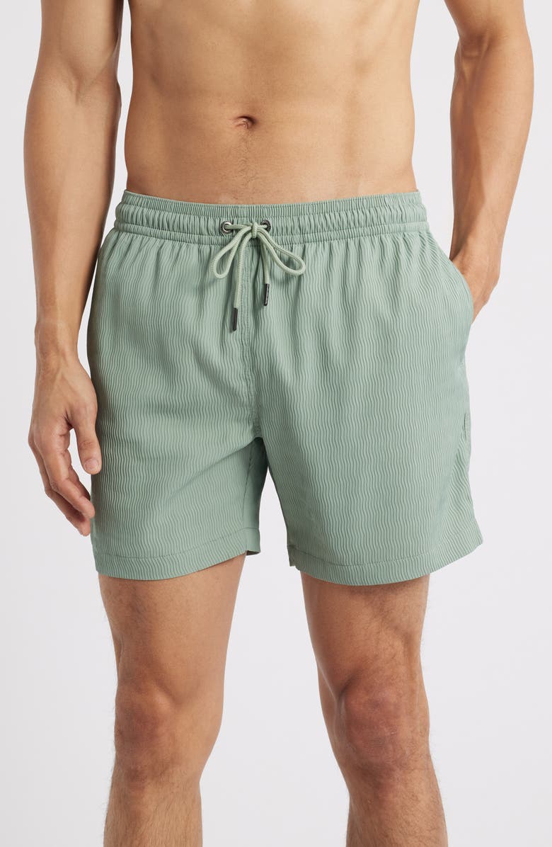 Chubbies In the Fields 5.5-Inch Textured Swim Trunks, Main, color,