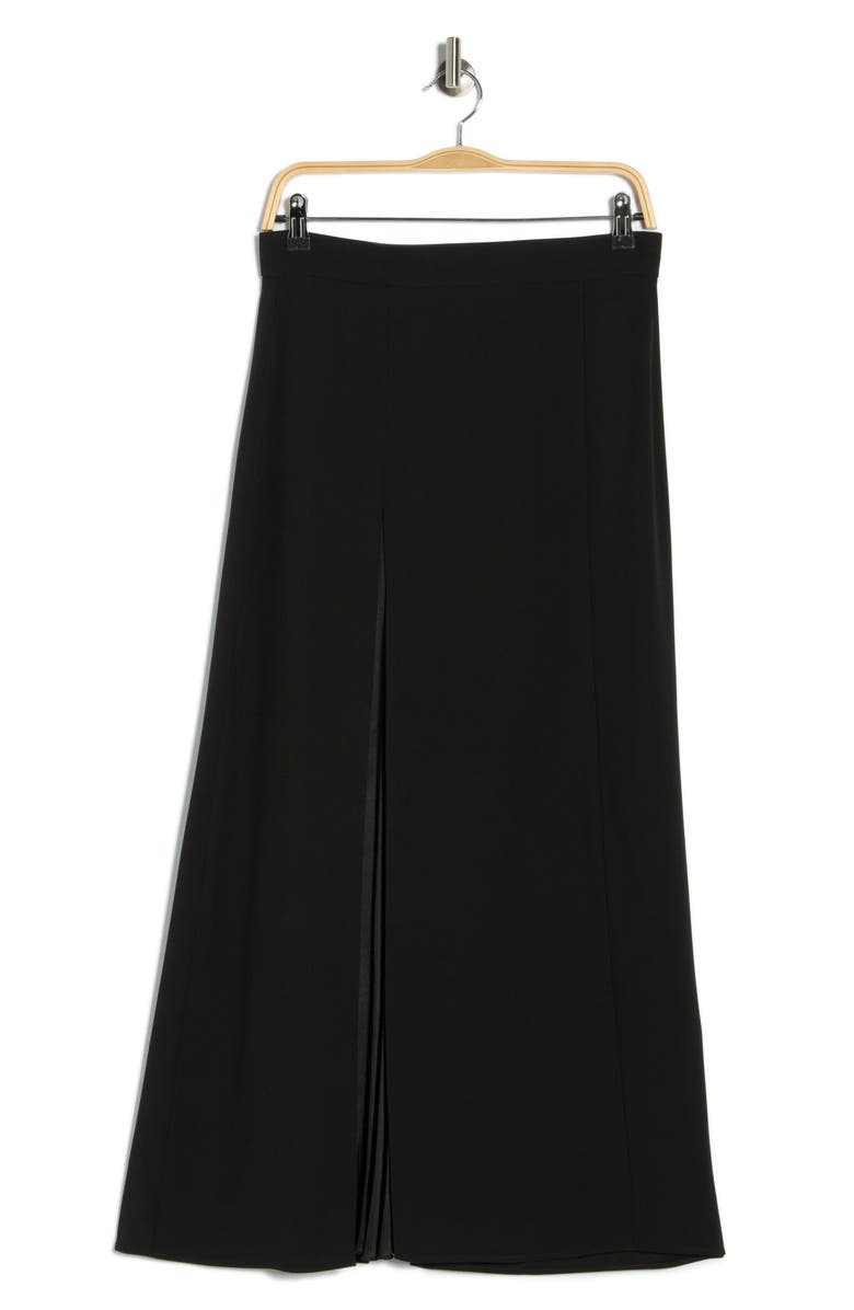 BOSS Vateza Front Slit Midi Skirt, Alternate, color, Black