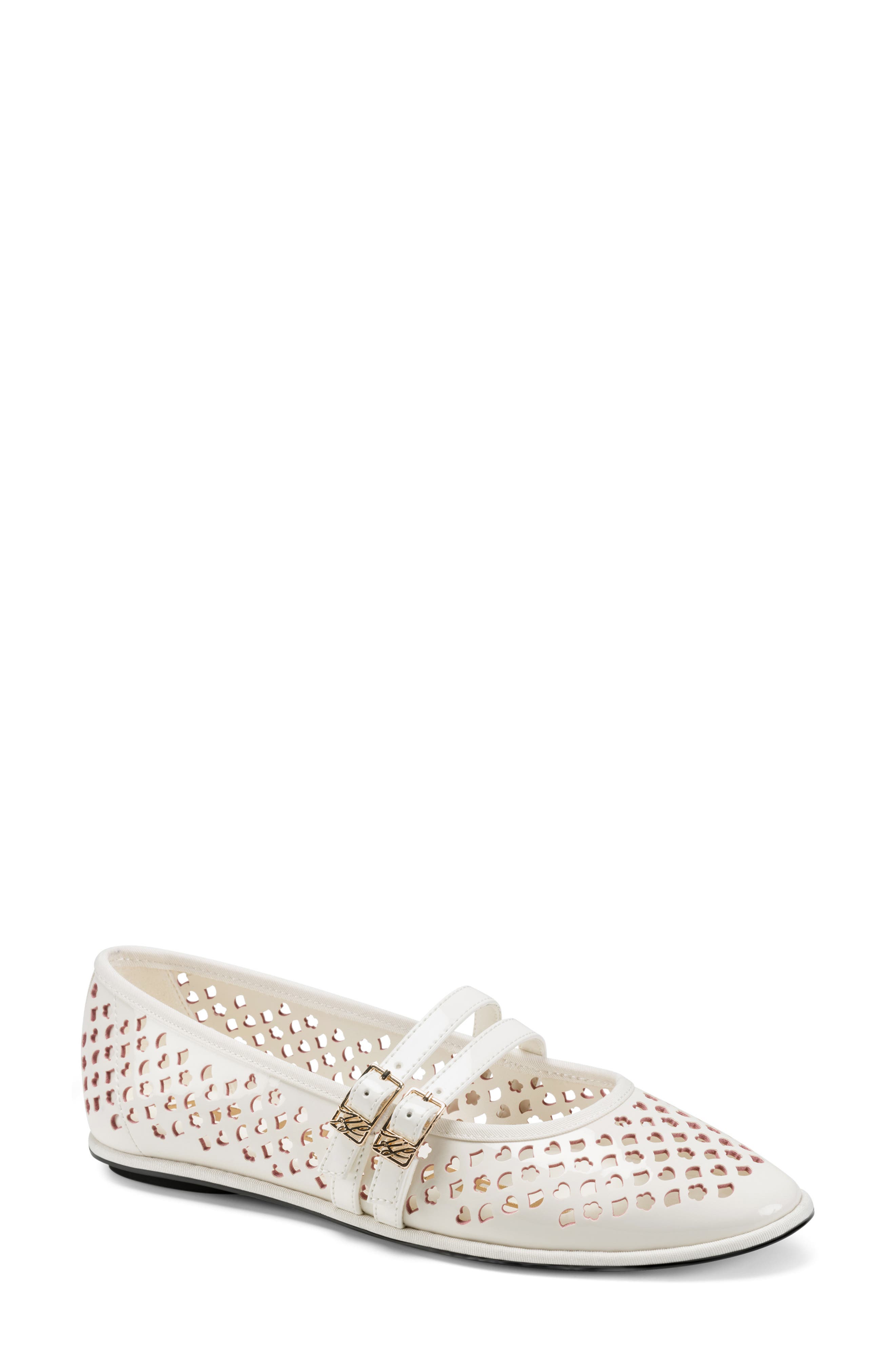 Vanyel Mary Jane Flat, Main, color, CREAM