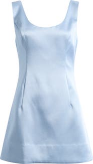 Reformation Franceska Satin Minidress