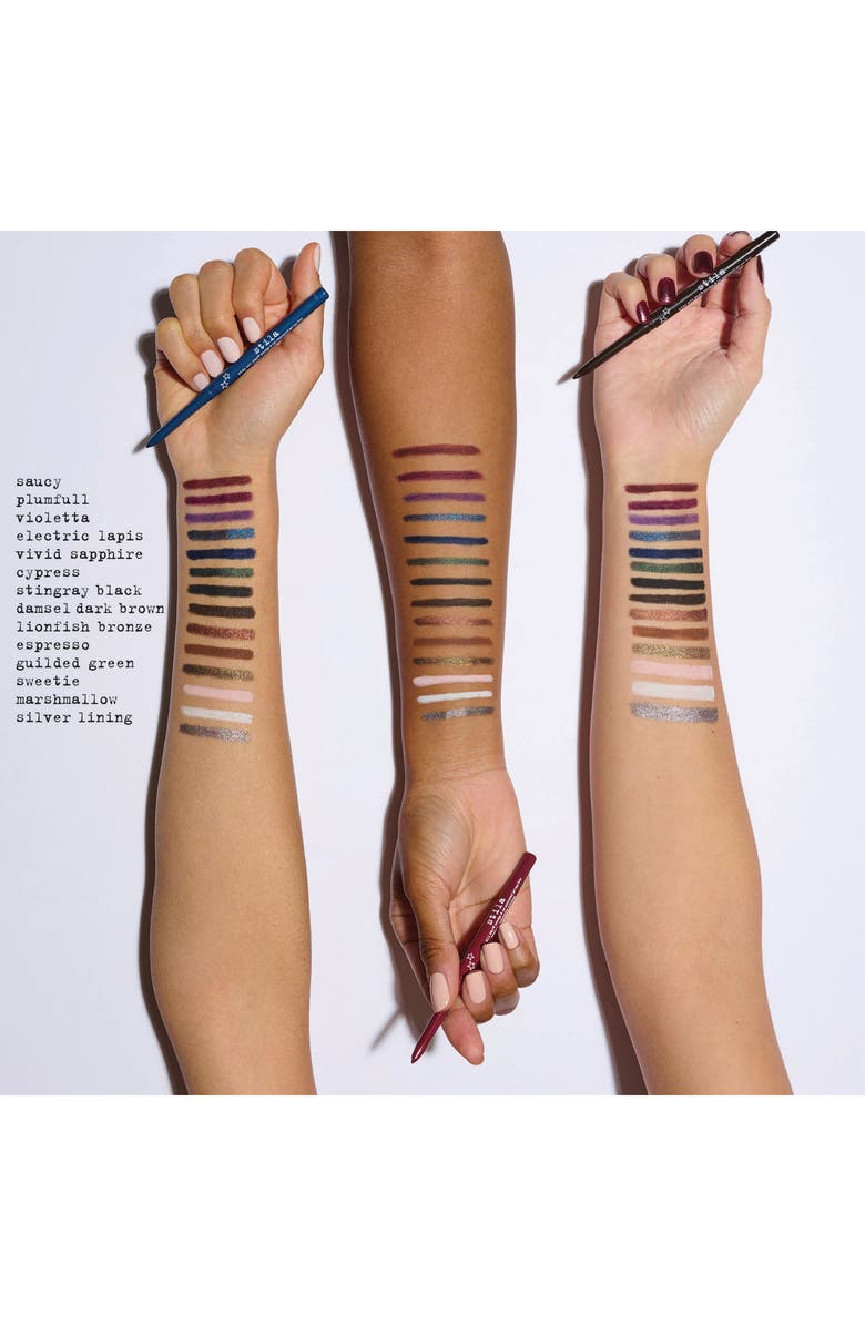 Stila Stay All Day<sup>®</sup> Smudge & Set Waterproof Gel Eyeliner, Alternate, color, Stingray Black