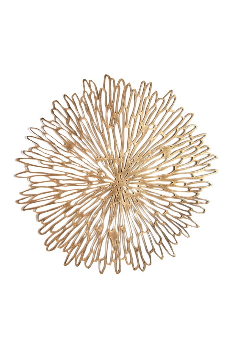Ariele Wall Art, Main, color, Gold