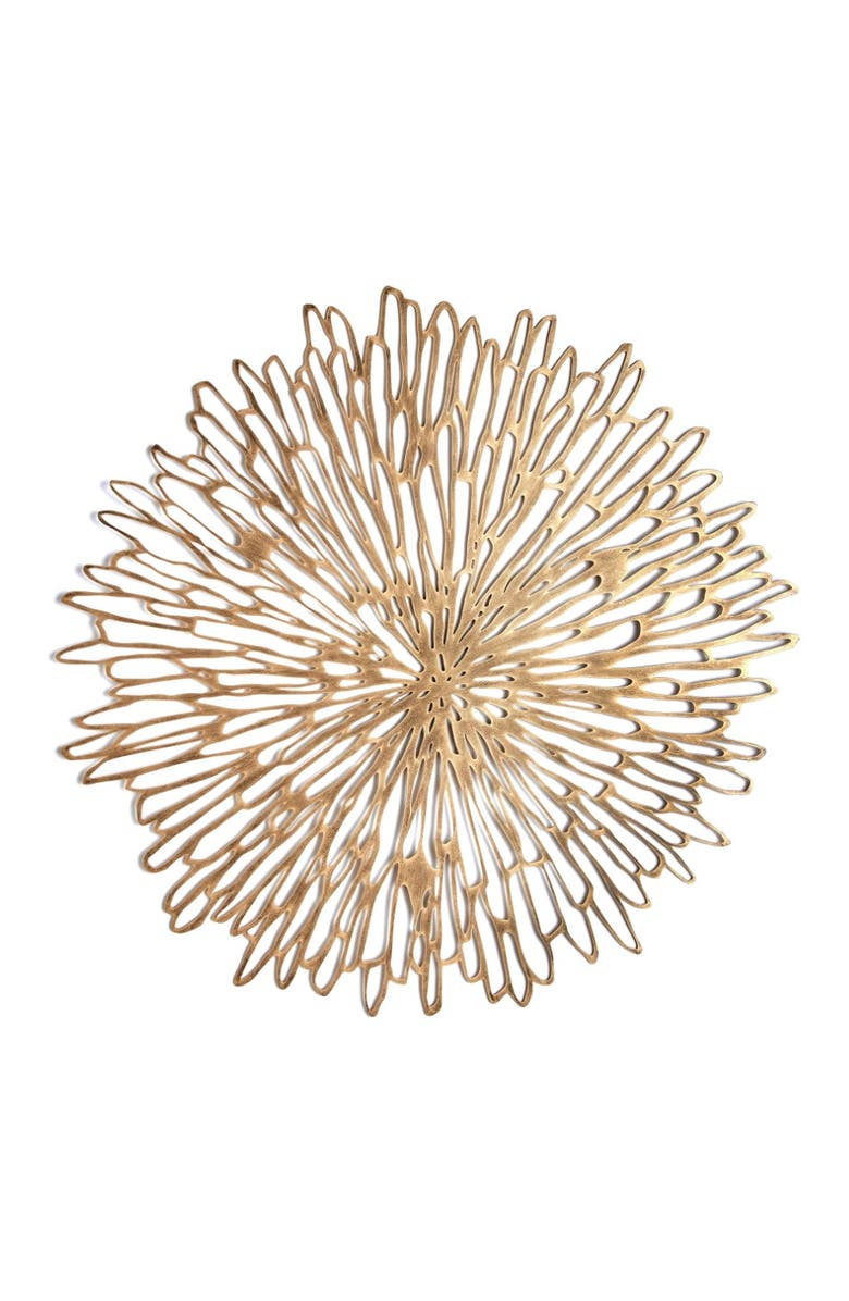 Napa Home & Garden Ariele Wall Art, Main, color, Gold