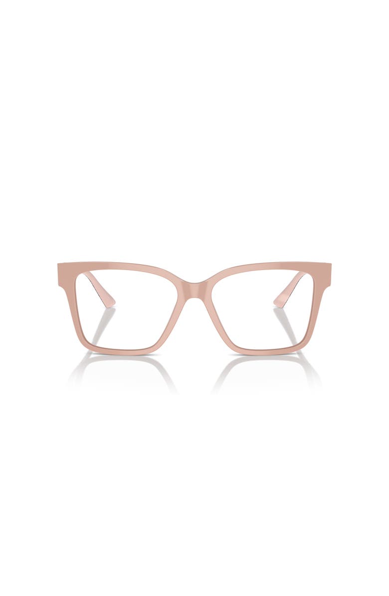 Jimmy Choo 55mm Rectangle optical glasses, Alternate, color, Pink