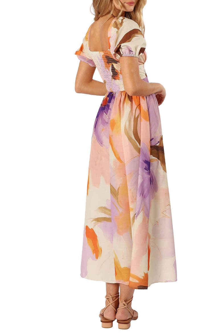Christoff Floral Print Maxi Dress, Alternate, color, FLORAL