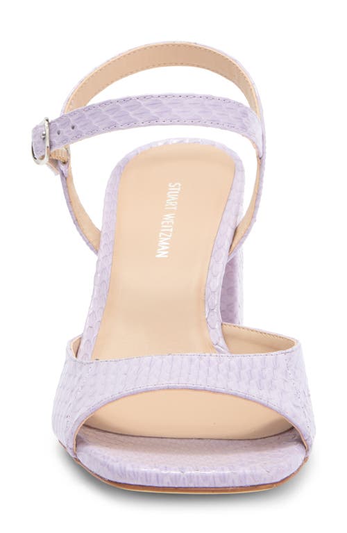 Stuart Weitzman Tia Sandal In Aster