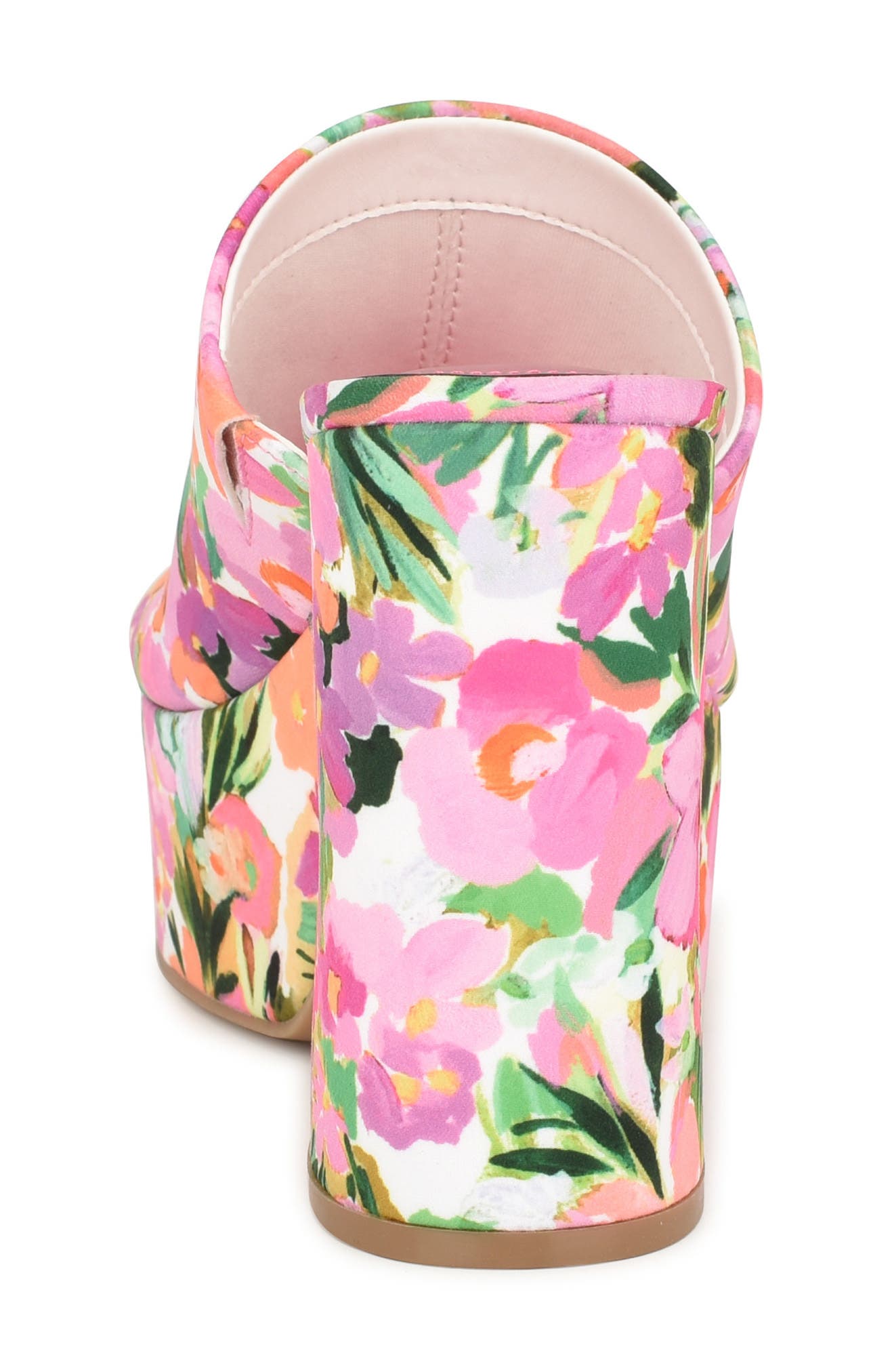 Nine West Olley Platform Slide Sandal, Alternate, color, 