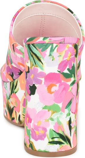 人気！【NINE WEST】Olley プラットフォーム スライド サンダル Nine West Olley Platform Slide Sandal (Women) | Nordstrom