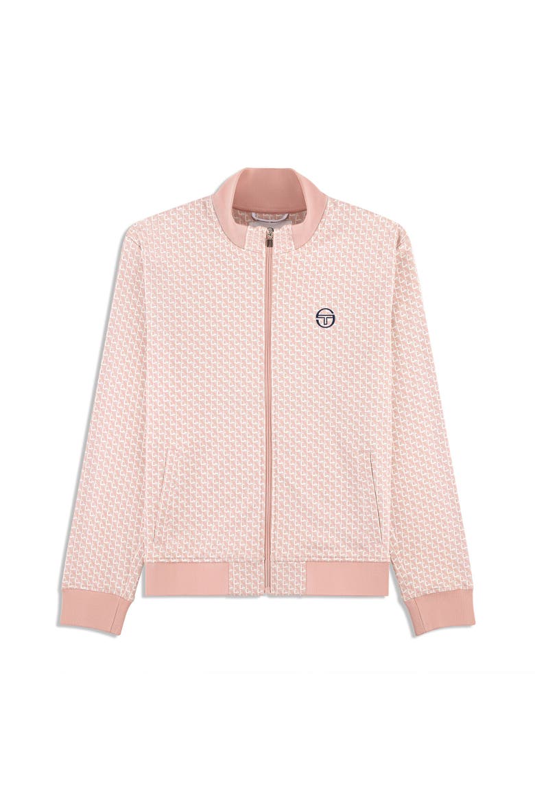 Paolo Knit Track Jacket, Alternate, color, PALE MAUVE