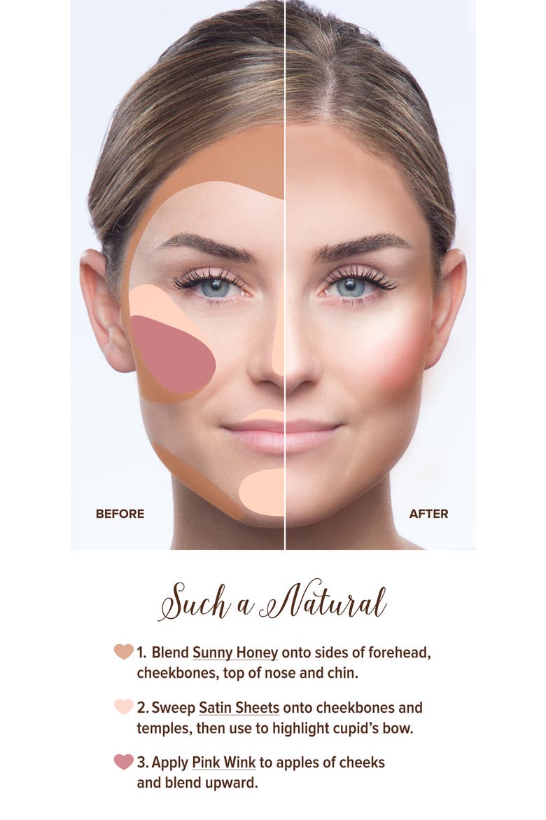 Natural Face Palette, Alternate, color, NO COLOR