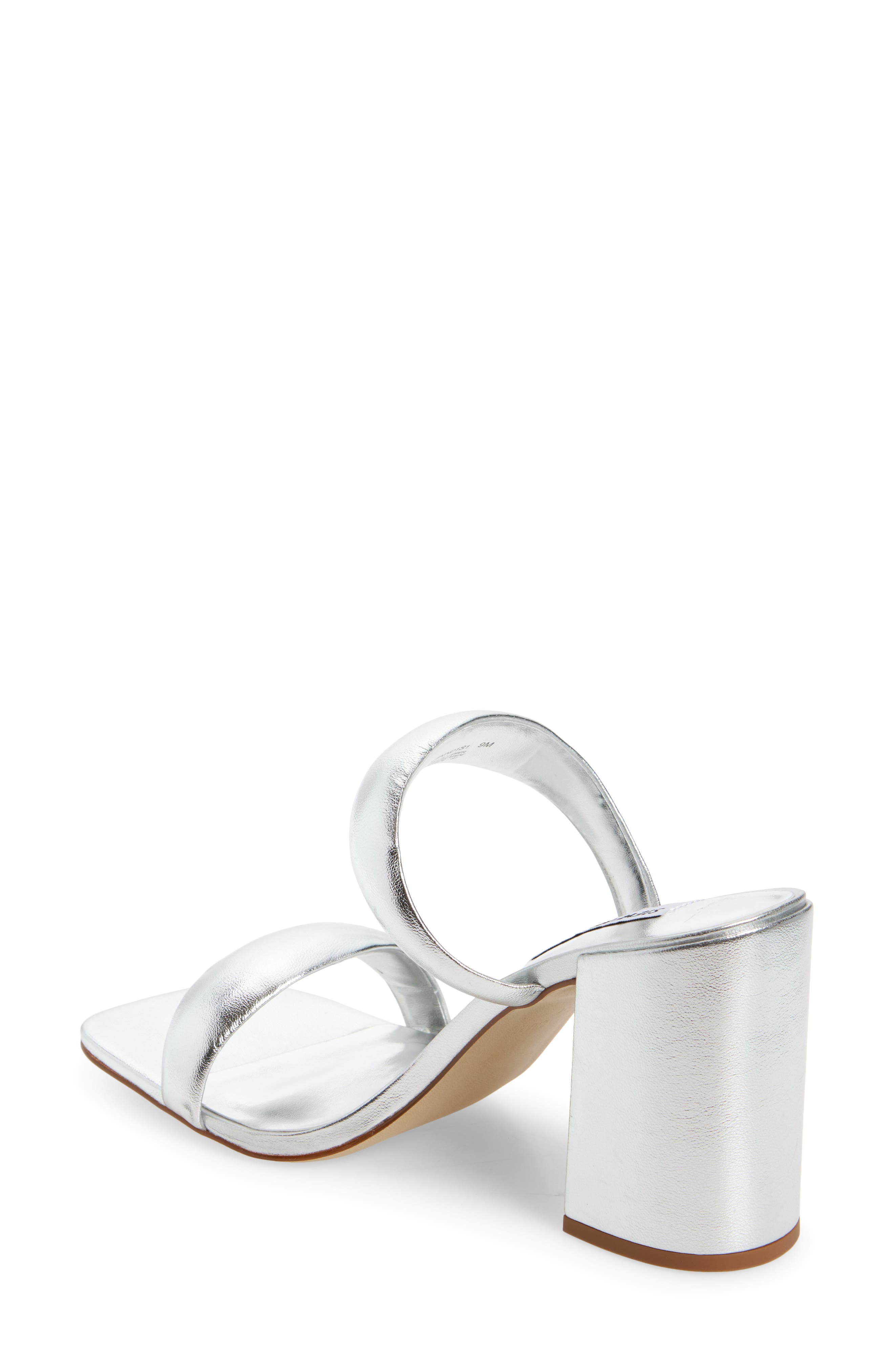 Jinny Slide Sandal, Alternate, color, SILVER