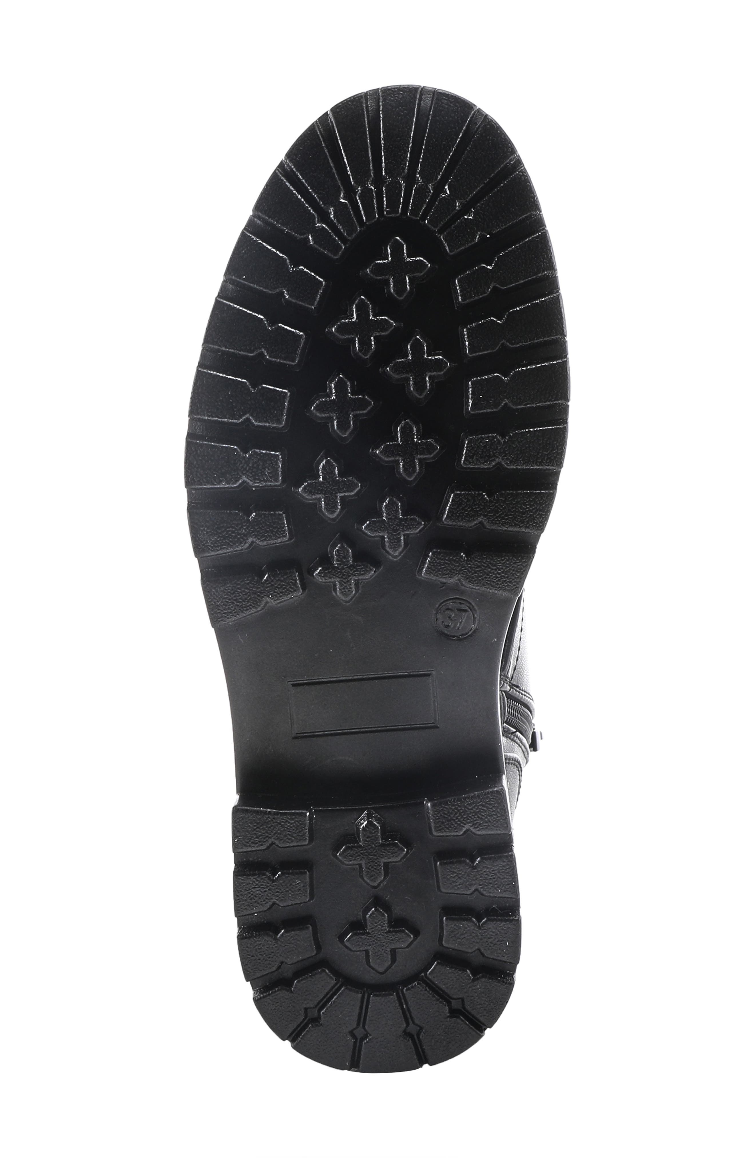 Flexus by Spring Step Callant Faux Fur Lined Faux Leather Bootie, Alternate, color, 