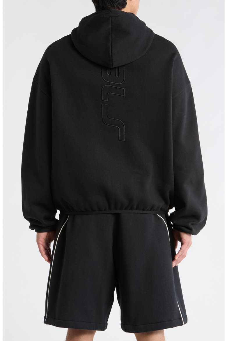 Active Trace Fleece Hoodie, Alternate, color, VINTAGE BLACK