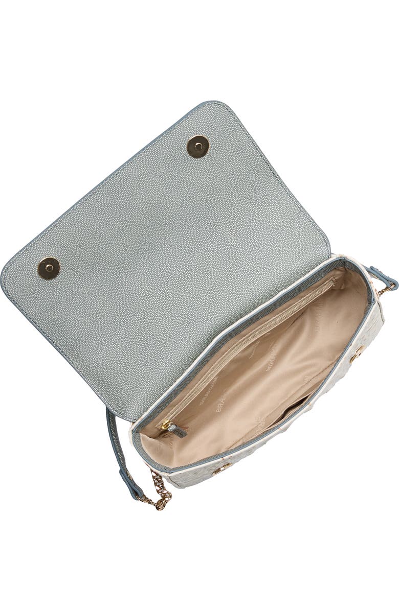 Brahmin Rosa Embossed Leather Crossbody Bag, Alternate, color,