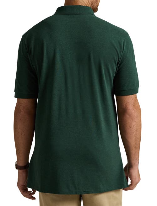 Polo Ralph Lauren Big & Tall Mesh Polo Shirt In Green