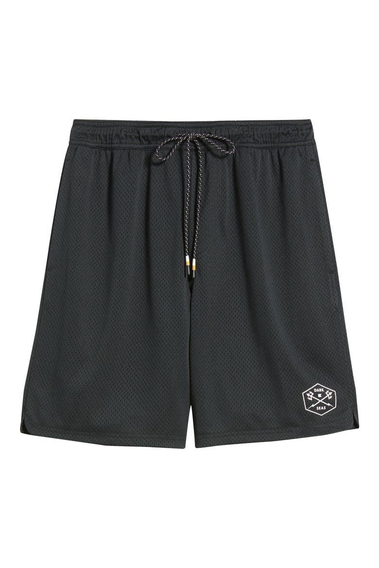 No Sweat Mesh Shorts, Alternate, color, BLACK