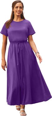 Jessica London Drawstring Maxi Dress