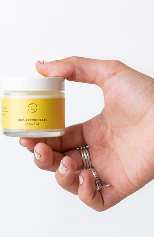 Lizush Cbd Grapefruit Shea Butter Body Cream With Cbd, Shea Body Lotion (thc Free) Creams & Oils