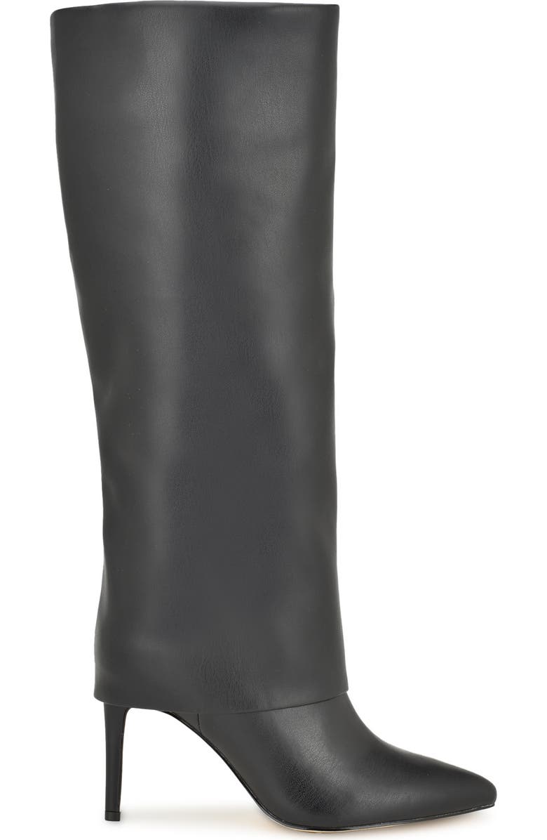 Nine West Radish Foldover Pointed Toe Knee High Boot, Alternate, color,