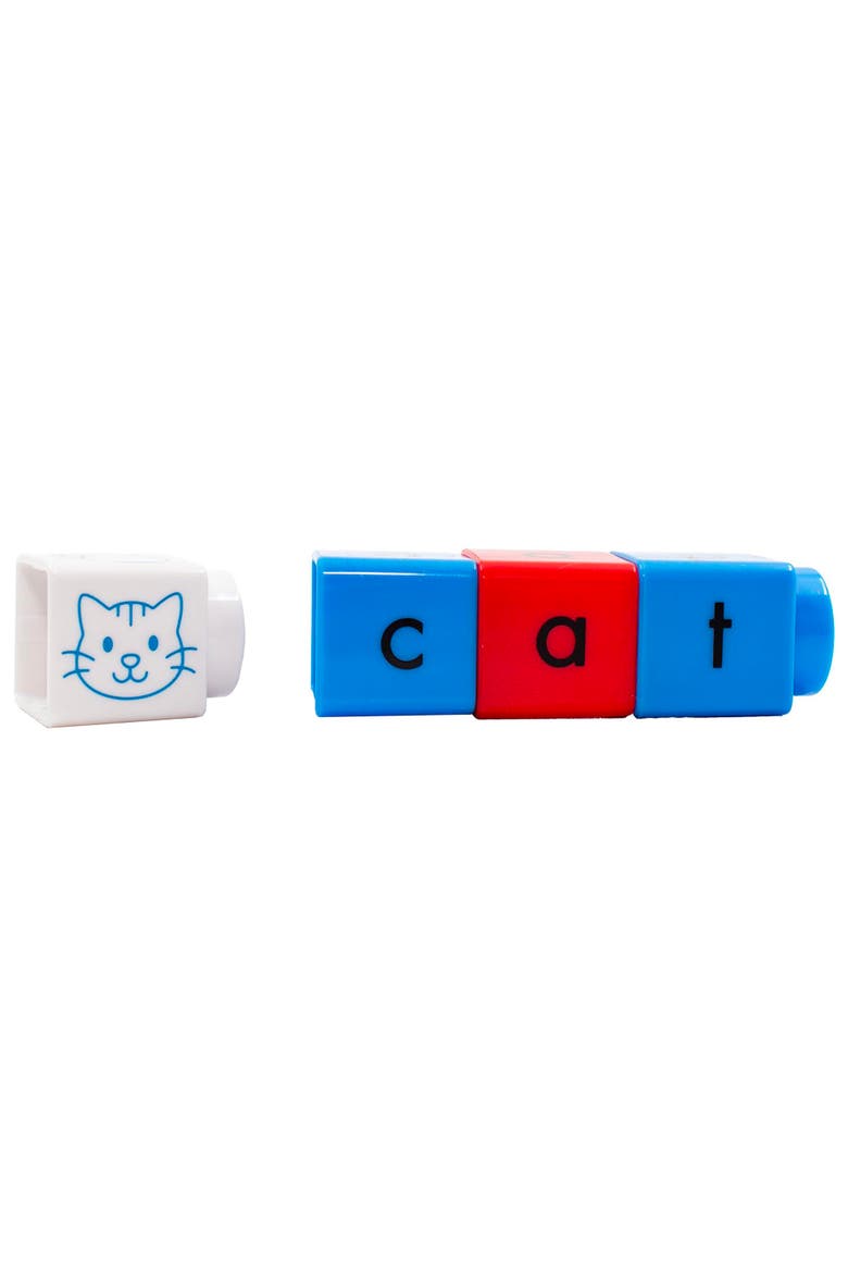 Phonics Cvc Blox Set, 70 Colorcoded Blocks, Alternate, color, Multicolored
