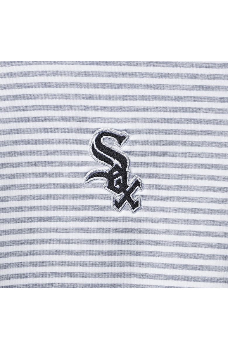 vineyard vines Men's Vineyard Vines Gray Chicago White Sox Heathered Winstead Sankaty Polo, Alternate, color, Gray