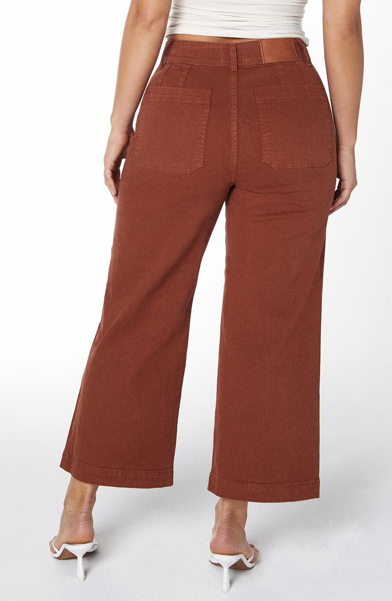 Unpublished Gemma Crop Wide Leg Jeans, Alternate, color,