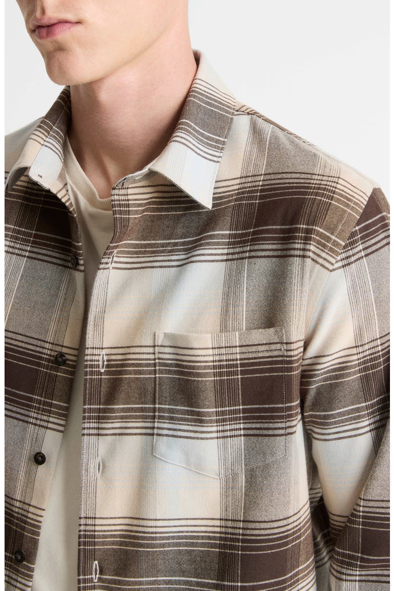 Missoula Gradient Check Button-Up Shirt, Alternate, color, WHITECAP COMBO