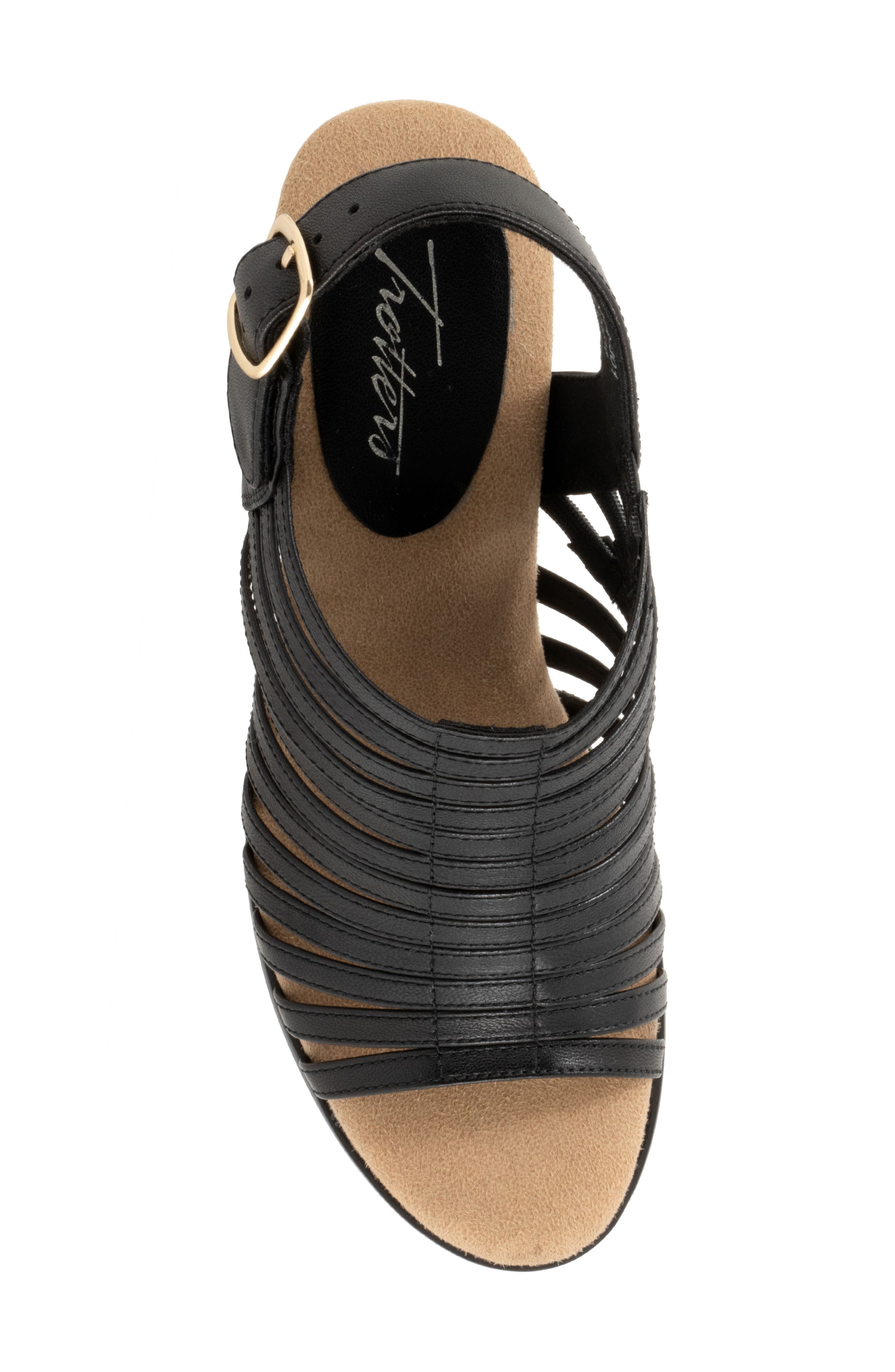 Trotters Midge Slingback Sandal, Alternate, color, Black